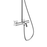 Душевая система Hansgrohe Vernis Shape 26098000 1jet термостат для ванны, EcoSmart, верх/руч.душ, хр