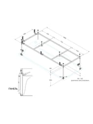    CEZARES PLANE 180x90  PLANE-180-90-MF-R