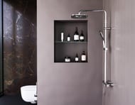 Душевая система RedBlu by Damixa Option: термостат, верхний/ручной душ, 3 функции, хром DX218092000