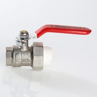 Кран шаровый латунный Valtec 32х1"в с полусгоном (ручка) VTp.742.0.03206
