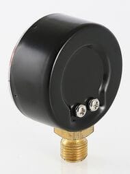 Манометр Valtec, 0-4 бар, 1/4", D50мм, нижнее подключение (радиальная), арт.VT.TM50.DF.02
