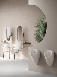 Раковина Vitra Plural (450х450х215) накладная,антибактериальное покрытие,белый мат. 7811B401-0016