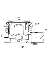 ������� ������ RGW SMC-C-088W (800�800�140) �������, ������������, �����, �����, ����� 12350188-0101