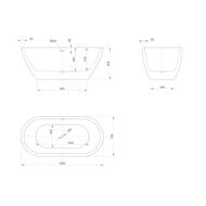 ����� ��������������� Knief Form XS (1550x750x600) ���������, ����� ��������� 0100-257