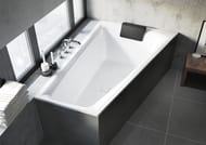 Ванна акриловая RIHO STILL SMART ELITE L 170x110 (L-образная панель в комплекте), прямоугольная
