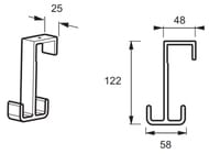 ������ ������� Jacob Delafon NOUVELLE VAGUE �� ������� �����. ����: ������ ������� E9405-BLV