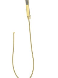 Душевой комплект BelBagno LUCE LUC-DFS-ORO лейка, шланг, держатель, золото — миниатюра 1