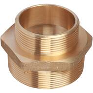 Ниппель STOUT 2.1/2"х2"НН, переходной, латунь, арт.SFT-0003-002122