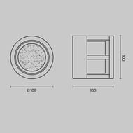 ��������� ���������� Maytoni Wolseley Road (�������� ����) O011WL-L6B, 3000� 6�� IP 54, ������