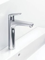 Смеситель Hansgrohe Focus 31518 для умывальника с высоким фикс. изливом, без донного клапана, хром — изображение 4