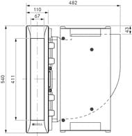 ������� BORA Professional 3.0 (110�540) ������������ � ����������, 613 �3/�, 550 ��, ����. PKA3