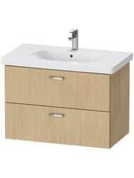����� ��� �������� Duravit XBase 800�560�458 ���������, 2 �����, ��� ����������� XB619003030