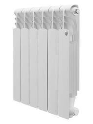 Радиатор алюминиевый ROYAL THERMO Revolution A 500 (570х480х80) 1110Вт, 6 секций, белый, НС-1682235