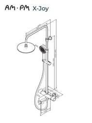 ������� ������� AM.PM X-Joy F0785A522, ��������� ��� �����/����, ���������, ������/����. ���, ������