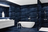 Керамогранитная плитка Staro Palacio Hazel Cobalto High Gloss (600х1200х9) камень, синяя (кв.м.)
