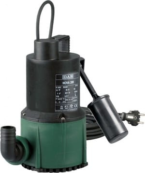 Дренажный насос DAB NOVA 180 MA-SV, 4,9 м, 5,0 м3/ч, арт.60180601H/60198201H/60195073H