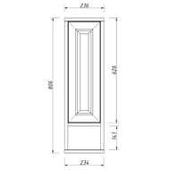 ���� � ����� Caprigo ������� ����� 240 bianco 236�806�180 ������ 33390R-B231