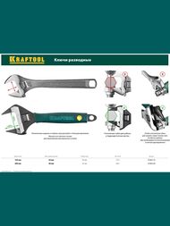Ключ разводной KRAFTOOL SlimWide Ultra 150/34 мм 27263-15 — изображение 4