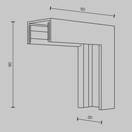 ��������� ������� ����������, ��������� Maytoni Basity (������) TRA172ICL-11B, ������