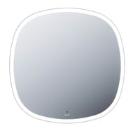%Зеркало AM.PM (650х650 мм) сложной формы с контурной LED-подсветкой, ИК- сенсором  M8FMOX0651WGS