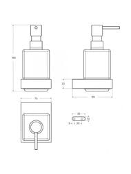 ������� ��� ������� ���� Cezares Slider ���������, ������/������ ������� SLIDER-SOIS-V-NOP