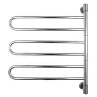 Полотенцесушитель электрический ENERGY U CHROME G3 54 Вт (ВхШхГ 770х635х100) поворотный