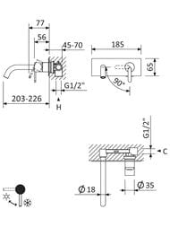 ��������� Cezares LEAF-BLI1-L-NOP ������������, ��� ��������, 226 ��, �������������, ������ �������