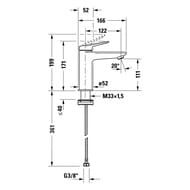    Duravit Wave M ,   111, .  WA1020002070