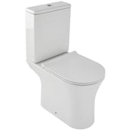 Унитаз-компакт Jacob Delafon ALEO 585х376х865 безободковый, крепления, белый UJAL102-0+ETAL212-0
