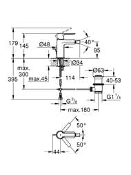 ��������� Grohe Lineare New 33848001 ��� ���� ������������, S-Size, ����
