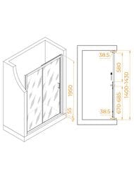 ������� ����� RGW Passage PA-016 (1400�1950) ����������, ������ 6�� �������/���� 350801614-21