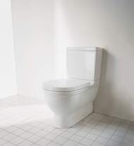 Унитаз-компакт DURAVIT STARCK 3 370х705х800 универсальный выпуск, нижний подвод 2141090000+0920100