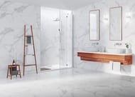 Керамогранитная плитка Staro Silk Statuario Calipso Matt (600х1200) мрамор, белая (кв.м.)