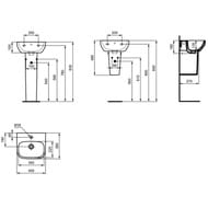 �������� Ideal Standard i life A 40 �� (400�360�180) � ���������� ��� ��������� T470801