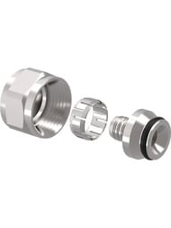Резьбовой адаптер Uponor PEX 3/4" Евроконус 16 х 2,2мм х 3/4"ВР Евроконус 1045542 — миниатюра 1