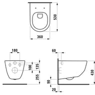 ������ ��������� Laufen PRO 866957 (360�530�345) ��� ������, � ������ ��������, ������ ����������