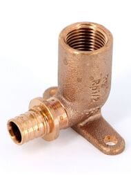 Водорозетка REHAU RAUTITAN RX, 16х1/2"В, удлиненная, бронза, арт.13661051001/14563621001