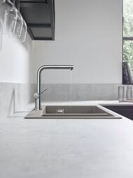 Смеситель Hansgrohe Talis M54 для кухни 270 с запорным вентилем, 1jet хром 72827000 — изображение 2