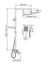 ������� ������� WasserKRAFT A177.119.141.010.CH � �������, ������� � ������ ���, ����