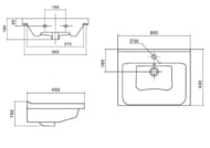 ������! ����� � ��������� AQUATON ����� 60 600x442x565 ���������, 2 �����, ������� ����