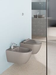 ������ ��������� GSI PURA (500�360�335) ��� �������, ���� Swirlflush, Tortora Matte 881605