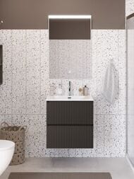 ����� ��� �������� BelBagno UNO-MINI-600-2C-SO-GSO 600x455x608 ���������, 2 �����, �����-����� ���