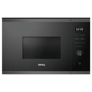 Микроволновая печь Korting KMI 820 GNBX (594х382х333) встраиваемая, 20 л, гриль, черное стекло