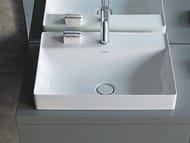 Раковина Duravit DuraSquare 600х470 без отверстия под смеситель, без перелива 2354600070