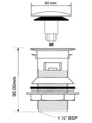   McAlpine "" ( D-60) ,  90,  1 1/4,  CW60-CB
