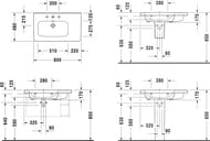 ���������� ����. DURAVIT DURASTYLE 800�480�170 ��� ��������� ��� ����., � ��������� 2325800060