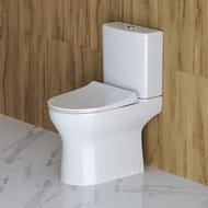 Унитаз-компакт BelBagno Steam 635х380х755 безобод.,с сиденьем,белый BB130T+BB130SC+BB130CPR