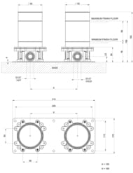 ���������� ����� Gessi 65099.031 ��� ���������� ��������� �� 2 ���������