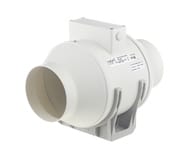 Вентилятор Cata DUCT IN LINE 100/130 (SMT 100) канальный 130 м3/ч 24 дБ, слоновая кость