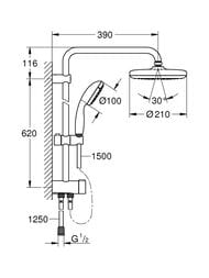 ������� ����� Grohe Tempesta New 26381001 ������� � ������ ���, ������, �������������